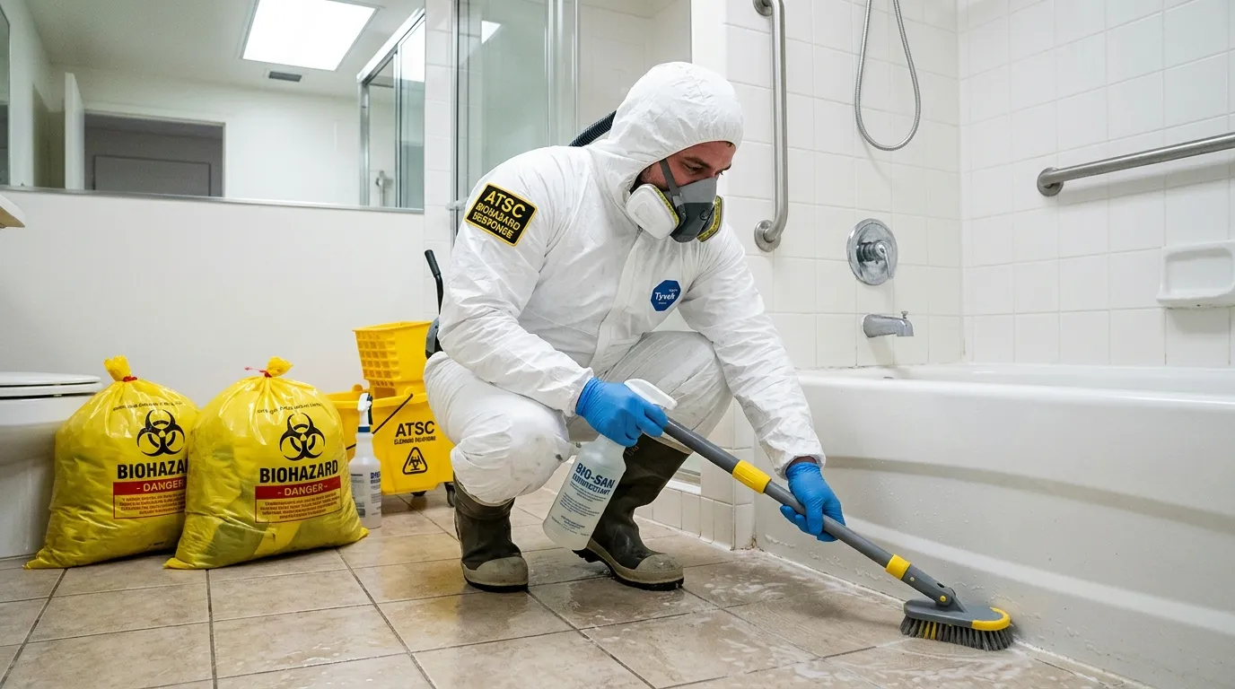 Decontamination equipment deployed for Blood Cleanup in Keyes